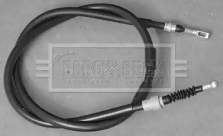 BORG & BECK bkb3713 -  Трос, стояночная тормозная система